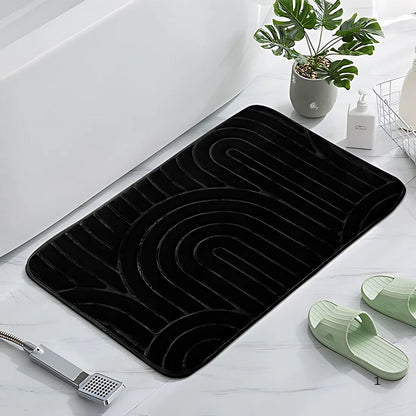 Concentric Arches Cashmere Bath Mat