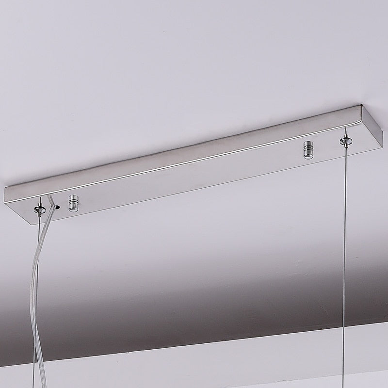 Alice Dandelion Double-Sided Rectangle Crystal Chandelier Chandelier - Venetto Design Venettodesign.com
