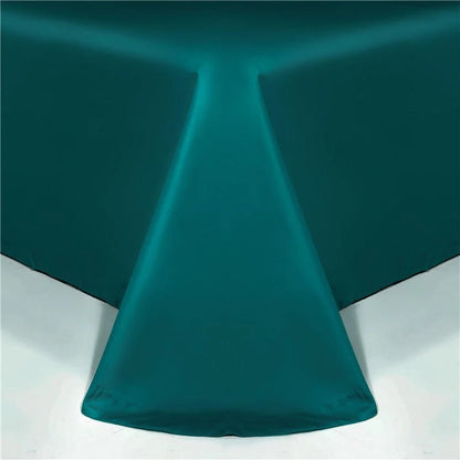 Anahi Green Embroidered Motif Border Egyptian Cotton Duvet Cover Set Duvet Cover Set - Venetto Design Venettodesign.com